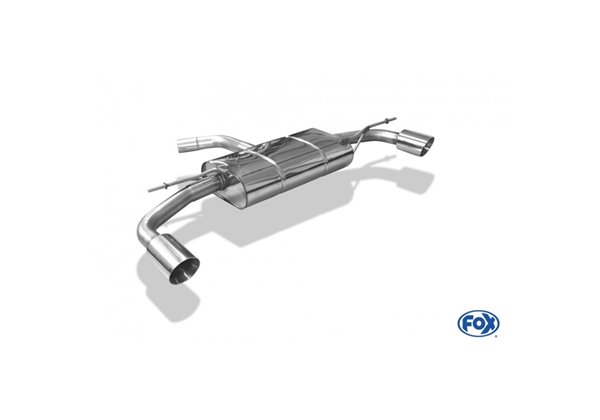 Escape deportivo Fox Volkswagen Golf VI 1,2l 1,4l und 1,6l TDI 2,0l TDI till 103kW 55mm - System