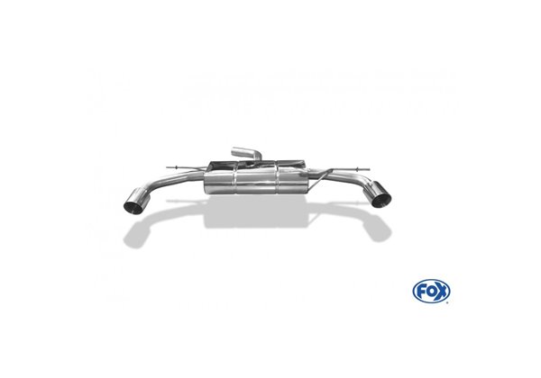 Escape deportivo Fox Volkswagen Golf VI 1,2l 1,4l und 1,6l TDI 2,0l TDI till 103kW 55mm - System