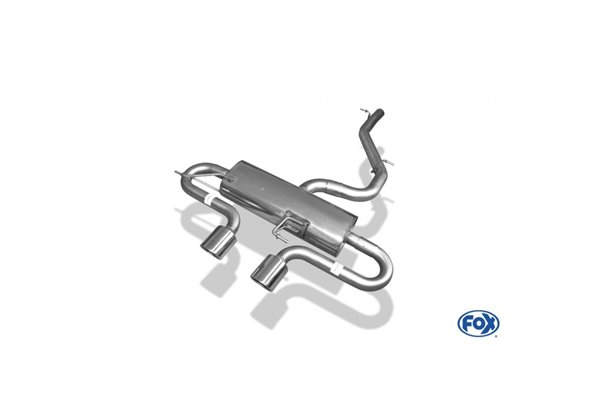 Escape deportivo Fox Volkswagen Golf VI R Todos