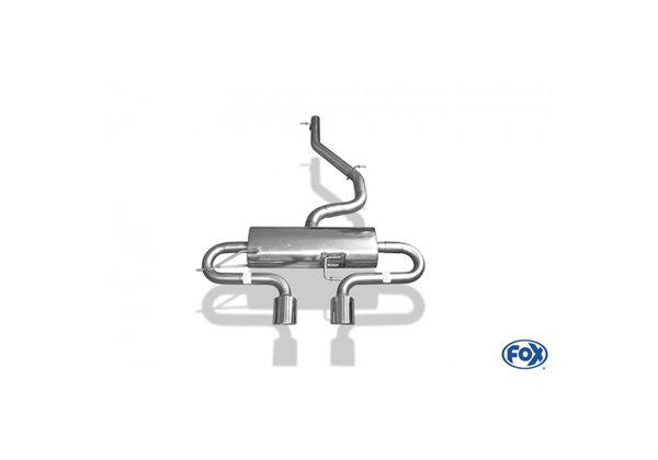 Escape deportivo Fox Volkswagen Golf VI R Todos