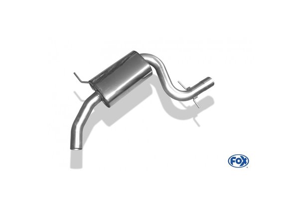 Escape deportivo Fox Volkswagen Golf VI 1,2l 1,4l und 1,6l TDI 2,0l TDI till 103kW 70mm - System