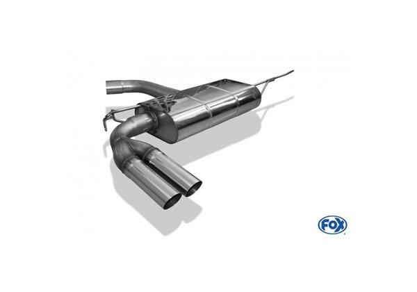 Escape deportivo Fox Volkswagen Golf VI 1,2l 1,4l und 1,6l TDI 2,0l TDI till 103kW 70mm - System