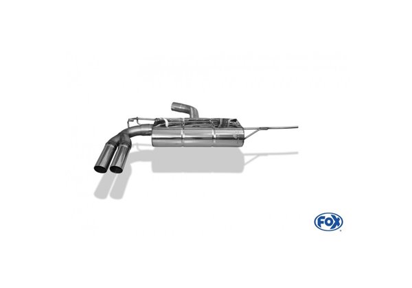 Escape deportivo Fox Volkswagen Golf VI 1,2l 1,4l und 1,6l TDI 2,0l TDI till 103kW 70mm - System