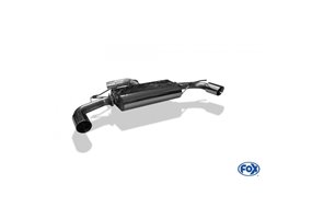 Escape deportivo Fox Volkswagen Golf VI 1,2l 1,4l und 1,6l TDI 2,0l TDI till 103kW 70mm - System