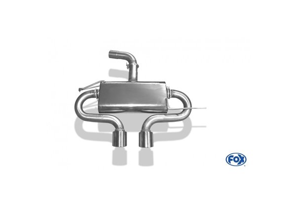 Escape deportivo Fox Volkswagen Golf VI 1,2l 1,4l und 1,6l TDI 2,0l TDI till 103kW 70mm - System