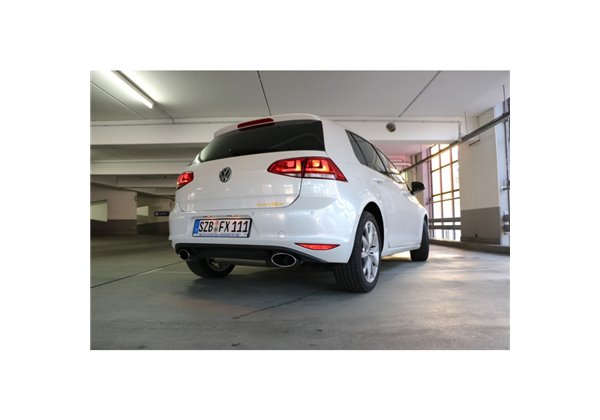 Escape deportivo Fox Volkswagen Golf VII Vorfacelift (2012-2017) 1,2 1,4 1,6 1,6 TDI 2,0 TDI bis 110kW Für Modelle mit Einzelrad