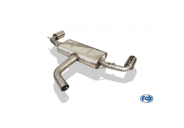 Escape deportivo Fox Volkswagen Golf VII Vorfacelift (2012-2017) 1,2 1,4 1,6 1,6 TDI 2,0 TDI bis 110kW Für Modelle mit Einzelrad