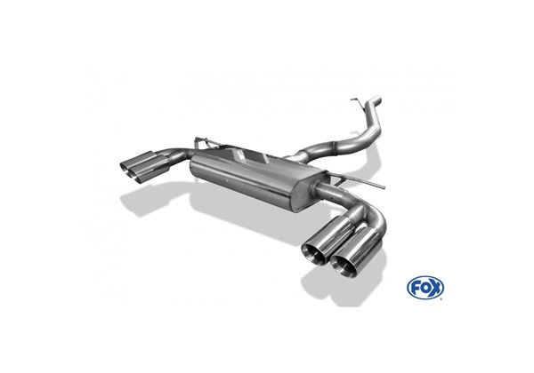 Escape deportivo Fox Volkswagen Golf VII Vorfacelift (2012-2017) 2,0l TDI 4-Motion