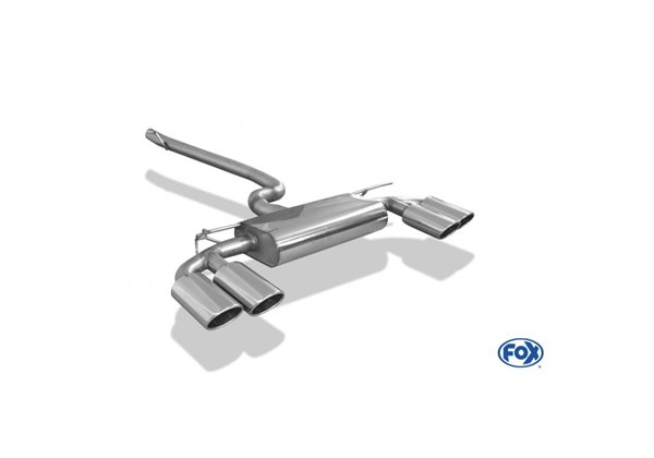 Escape deportivo Fox Volkswagen Golf VII Vorfacelift (2012-2017) 2,0l TDI 4-Motion