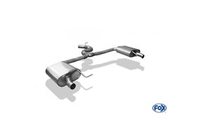 Escape deportivo Fox Volkswagen Golf VII Vorfacelift (2012-2017) R Variant