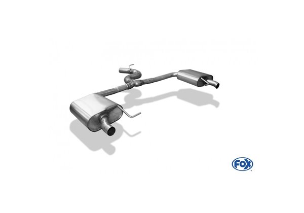 Escape deportivo Fox Volkswagen Golf VII Vorfacelift (2012-2017) R Variant