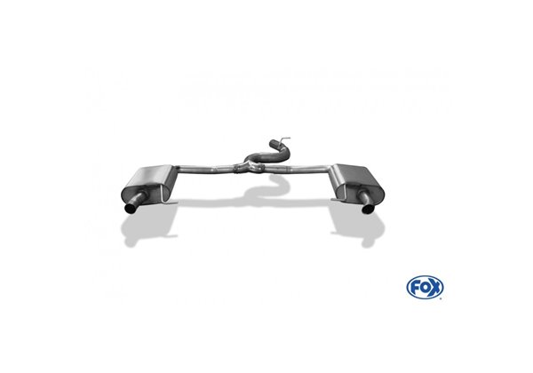 Escape deportivo Fox Volkswagen Golf VII Vorfacelift (2012-2017) R Variant