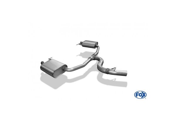 Escape deportivo Fox Volkswagen Golf VII Vorfacelift (2012-2017) R Variant