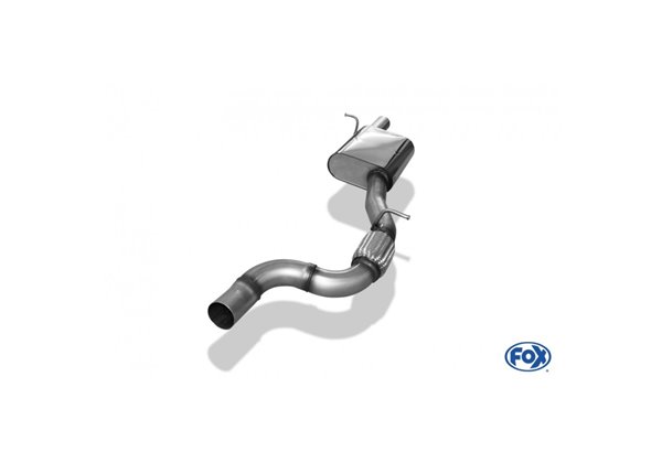 Escape deportivo Fox Volkswagen Golf VII Vorfacelift (2012-2017) R