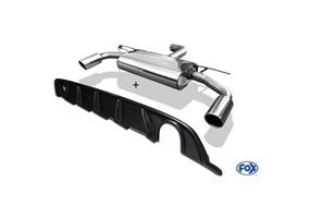 Escape deportivo Fox Volkswagen Golf VII Facelift (2017-2019) 1,0l 85kW (DKRF) 1,5l 110kW Für Modelle mit starrer Hinterachse