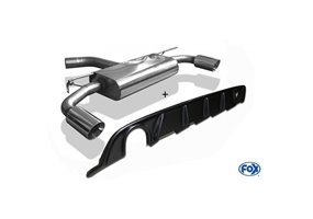 Escape deportivo Fox Volkswagen Golf VII Facelift (2017-2019) 1,0l 85kW (DKRF) 1,5l 110kW Für Modelle mit starrer Hinterachse