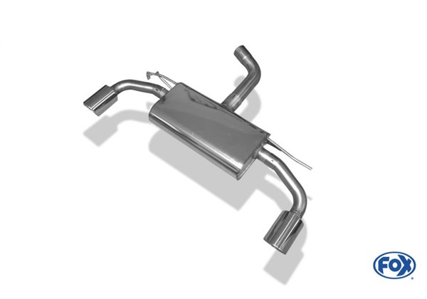 Escape deportivo Fox Volkswagen Golf VII 1,0l 1,4l 1,5l 2017-2019