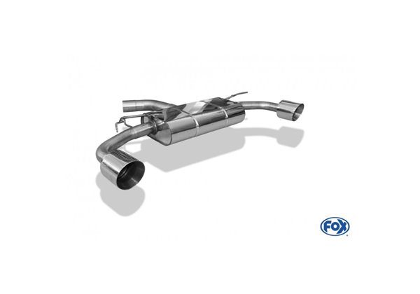 Escape deportivo Fox Volkswagen Golf VII Facelift (2017-2019) 1,0l 85kW (DKRF) 1,5l 110kW Für Modelle mit Einzelradaufhängung