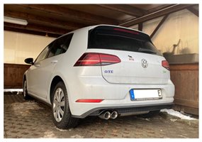 Escape deportivo Fox Volkswagen Golf VII GTE 2017-2019