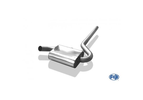 Escape deportivo Fox Volkswagen Corrado G60 63,5mm System Todos