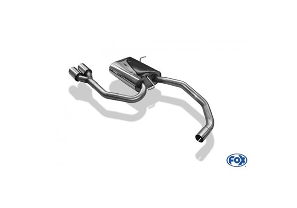 Escape deportivo Fox Volkswagen Lupo 1,4l 74/77kW 1,6l 92kW Todos