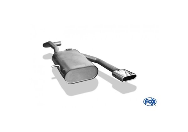 Escape deportivo Fox Volkswagen Lupo 1,4l 74/77kW 1,6l 92kW Todos