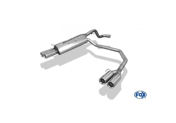 Escape deportivo Fox Volkswagen Beetle 1C, 9C, 1Y 55mm System Todos