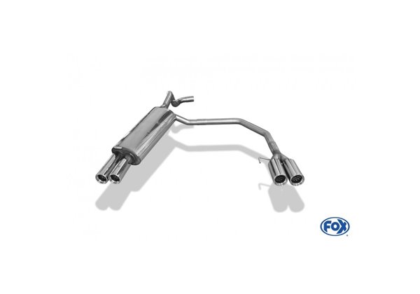 Escape deportivo Fox Volkswagen Beetle 1C, 9C, 1Y 55mm System Todos