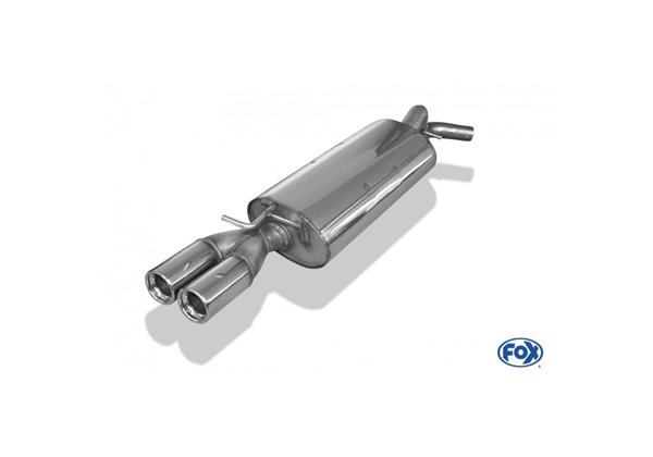 Escape deportivo Fox Volkswagen Beetle 1C, 9C, 1Y 63,5mm System Todos