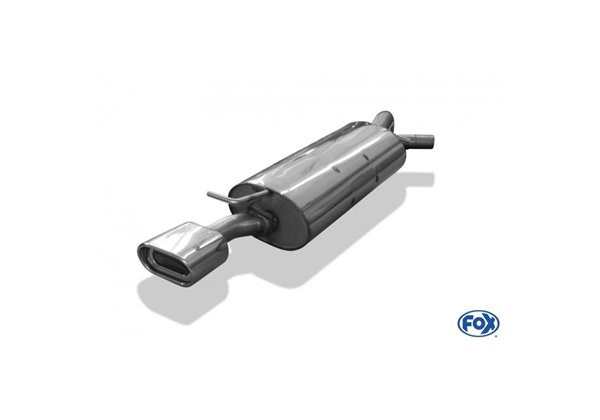 Escape deportivo Fox Volkswagen Beetle 1C, 9C, 1Y 63,5mm System Todos