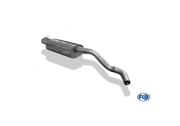 Escape deportivo Fox Volkswagen Beetle 1C, 9C, 1Y 63,5mm System Todos