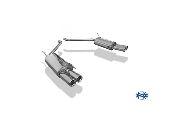 Escape deportivo Fox Volkswagen T4 2WD Duplex-System Todos