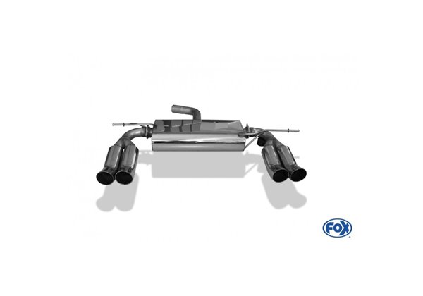 Escape deportivo Fox Volkswagen Touran 1T1/ 1T2 1,6l - 2,0l TDI Todos