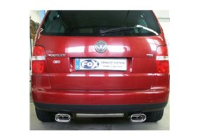 Escape deportivo Fox Volkswagen Touran 1T1/ 1T2 1,6l - 2,0l TDI Todos