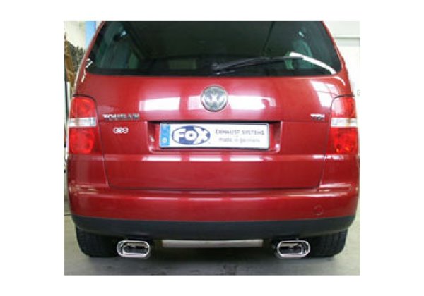 Escape deportivo Fox Volkswagen Touran 1T1/ 1T2 1,6l - 2,0l TDI Todos