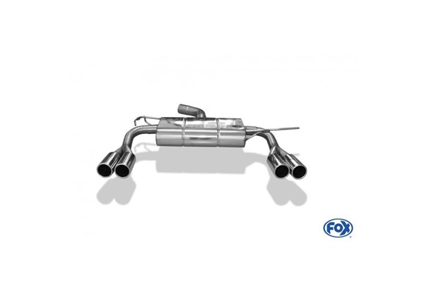 Escape deportivo Fox Volkswagen Touran 1T1/ 1T2 GTD Todos