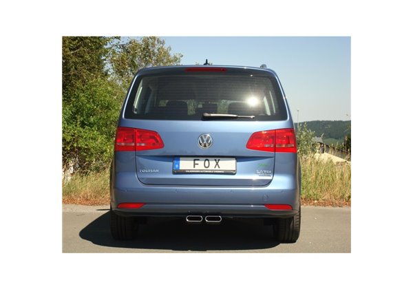 Escape deportivo Fox Volkswagen Touran 1T3 2,0l TDI Todos