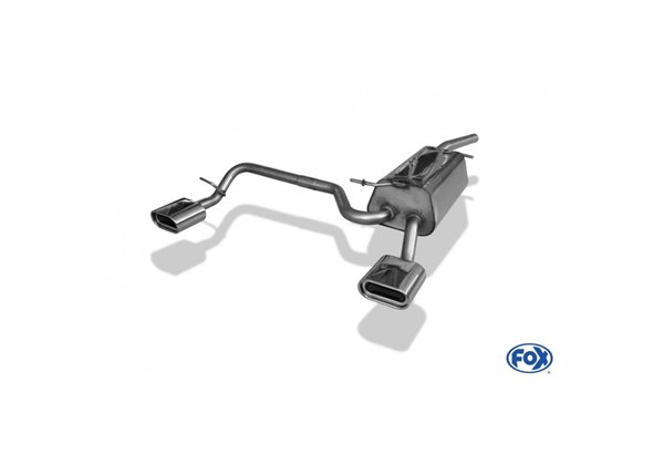 Escape deportivo Fox Volkswagen Caddy 1,4l 1,6l 2,0l SDI Todos