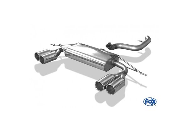 Escape deportivo Fox Volkswagen Tiguan I Benzin rechts/links Todos