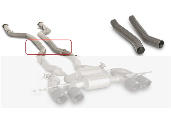 Tramo delantero racing Remus Bmw M4 Series G82 M4 3.0l 353kW(S58,Con GPF / Sin GPF) 2021_