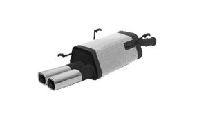 Escape deportivo Remus Peugeot 306 Sedan 1.9l Diesel 50kW 1997_