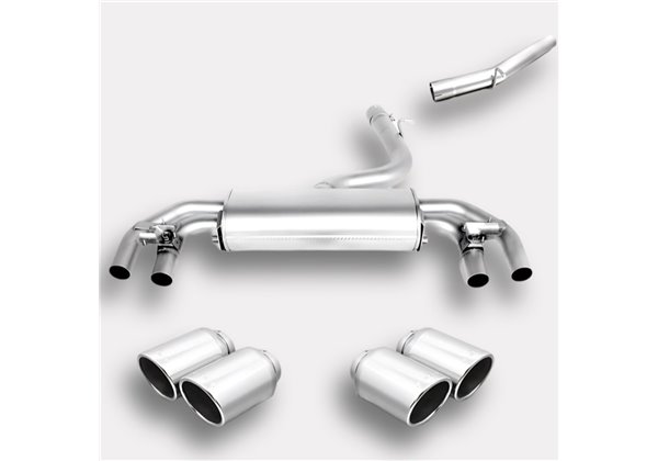 Escape deportivo Remus Volkswagen Golf MK 7 R 2.0l TSI 221kW(DNUE,Con GPF) 2018_