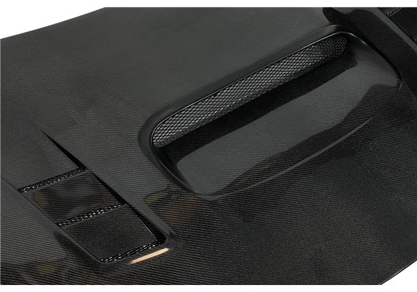 Capó Carbono Toyota GT 86 / Subaru BRZ Black Con Toma