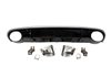 Difusor Trasero Audi A4 / A4 Avant B8 08-12 Look RS4 ABS
