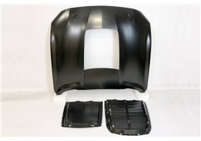 Capó Ford Mustang Look GT500 18-22 Aluminio