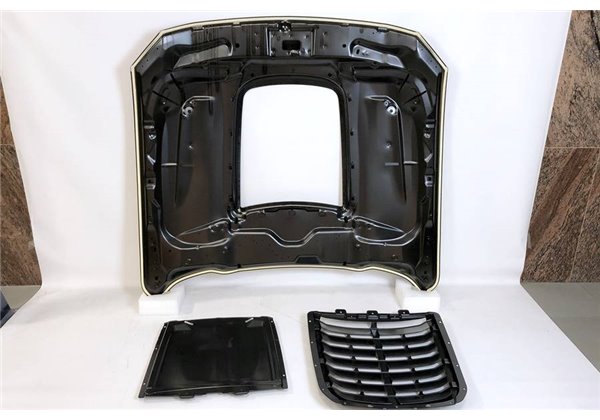 Capó Ford Mustang Look GT500 18-22 Aluminio