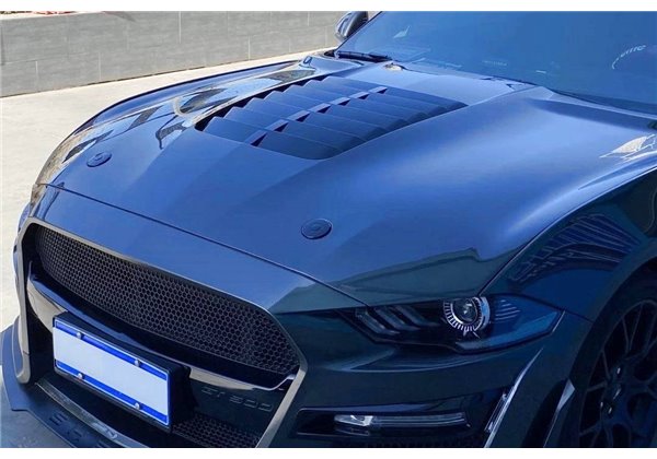 Capó Ford Mustang Look GT500 18-22 Aluminio