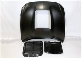 Capó Ford Mustang Look GT500 15-17 Aluminio