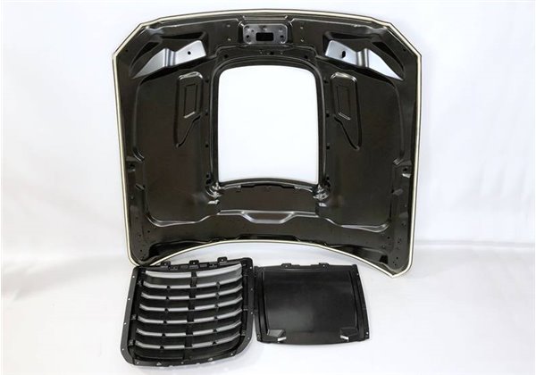 Capó Ford Mustang Look GT500 15-17 Aluminio