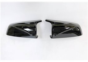 Cubre Espejos BMW E60 LCI 07-09 Look M4 Negro Brillante